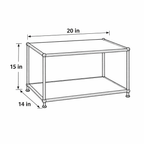 USM Haller side table (M22)