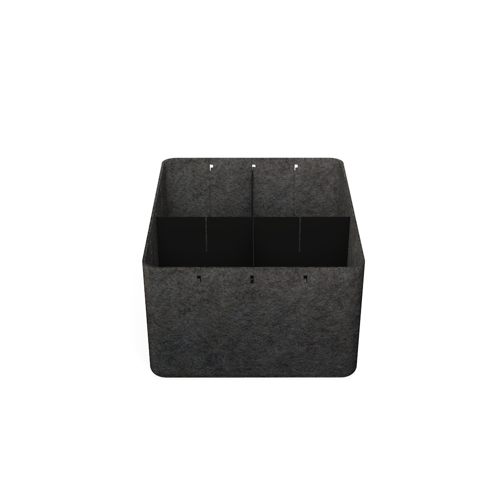 USM Inos Box Set high, 500, divider lengthwise transverse