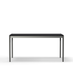 USM Haller table black linoleum (T59)