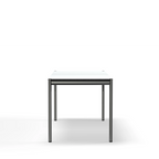 USM Haller table pearl gray white laminate (T69)