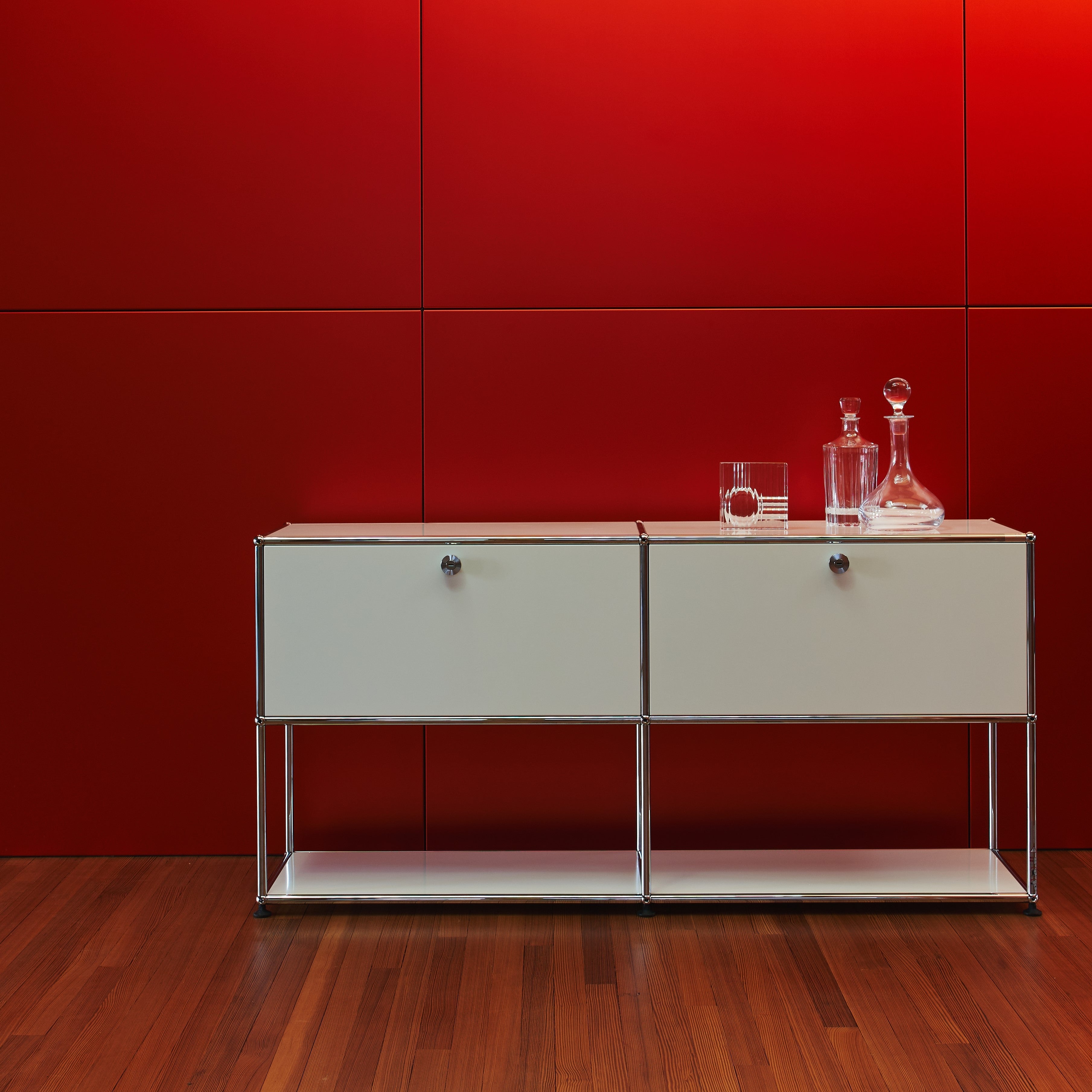 USM Haller credenza (F2) White