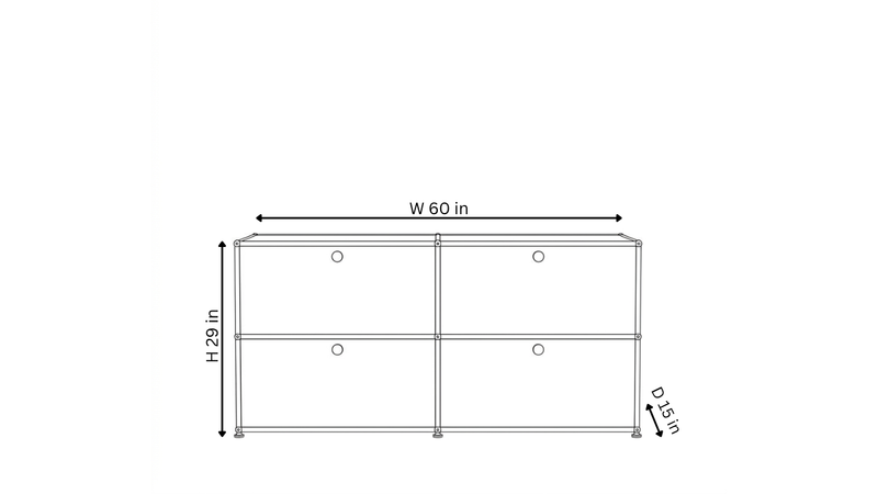 Graphite Black / 2-Module